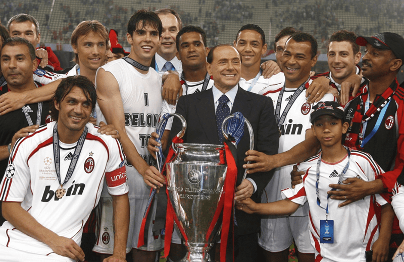 AC Milan từng một thời thống trị giải đấu với lối chơi phòng ngự trứ danh.