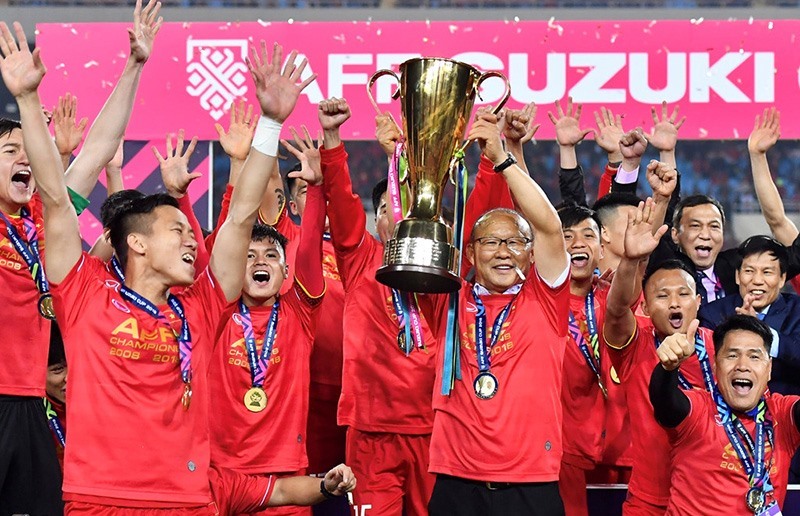 HLV Park Hang-seo là người mở ra giai đoạn vàng với U23 châu Á 2018, AFF Cup 2018 và vòng loại World Cup 2022.