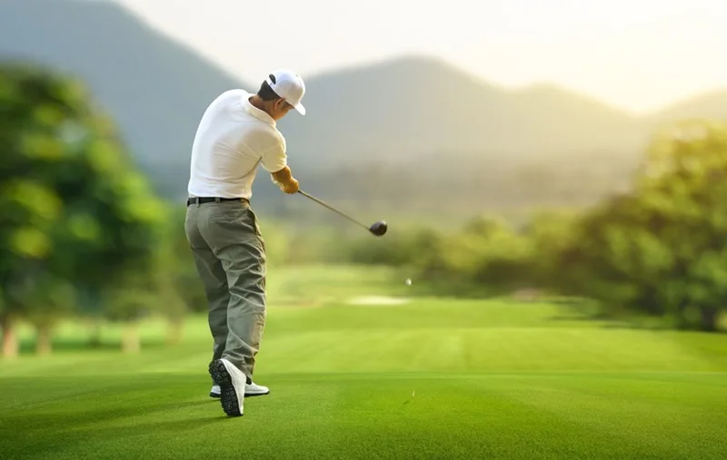 Quan sát độ dốc và hướng cỏ trên green là chìa khóa chọn tuyến lăn chuẩn xác.